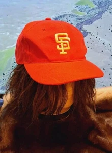 49ers San Francisco Vintage Embroidered Logo Snapback Hat, Otto Made In Myanmar - Picture 1 of 6