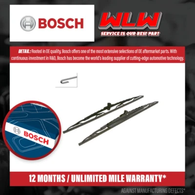 2x Limpiaparabrisas (par) se adapta a CADILLAC BLS 1.9D Juego de Parabrisas Delantero 06 a 08 Nuevo Foto 1 de 3