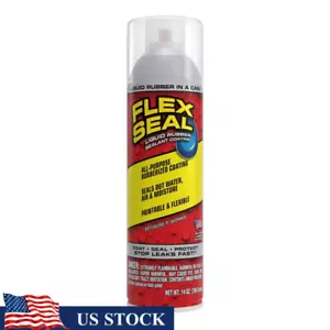 Liquid Rubber Spray Sealant Waterproof Coating Roofs Pipes Crafts Repairs Clear - Picture 1 of 10