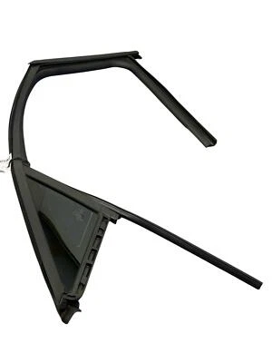 HYUNDAI SANTA FE 2024 OEM PUERTA DELANTERA IZQUIERDA VENTILACIÓN VENTANA DE VIDRIO CON MOLDURAS CLIMÁTICAS Foto 1 de 4