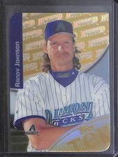 2000 Topps Tek Gold Diecut #22-4 Randy Johnson No 6 of 10