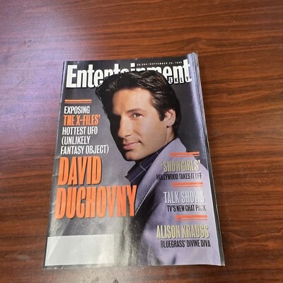 Entertainment Weekly Magazine  David Duchovny September 1995 Issue 294 - Image 1 of 4