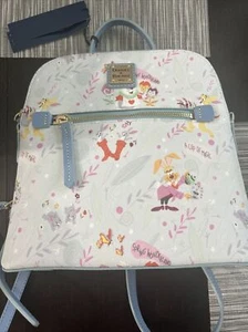 Disney World Parks Resort Dooney & Bourke Rabbit Bunny Backpack Pooh Alice New - Picture 1 of 3
