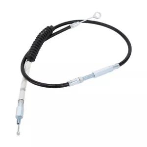 Black Vinyl 43.4" Clutch Cable Fits Harley Sportster 1000 XLH 1972-1985 - Picture 1 of 2