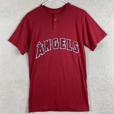 Los Angeles Angels Small S Shirt MLB Adult Small Number 1 Short Sleeve Shirt Cover
