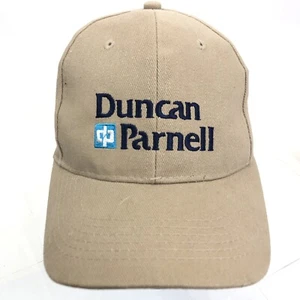 Sombrero de béisbol Duncan Parnell con correa beige adorno bordado algodón - Imagen 1 de 4