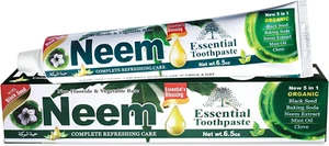 Neem Essential Toothpaste New 5 in 1 100% Fluoride Free - Picture 1 of 12
