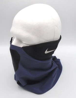 Nike Shield Phenom Neck Warmer Adult Unisex L/XL Thunder Blue/Black/Silver - Image 1 of 4