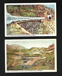 Ferrocarril Santa Fe AU71 2 piezas Streamliner-5.400 H.P. Locomotora diésel sin usar - Imagen 1 de 2