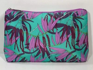 Clinique purple flora cosmetic bag - Picture 1 of 7