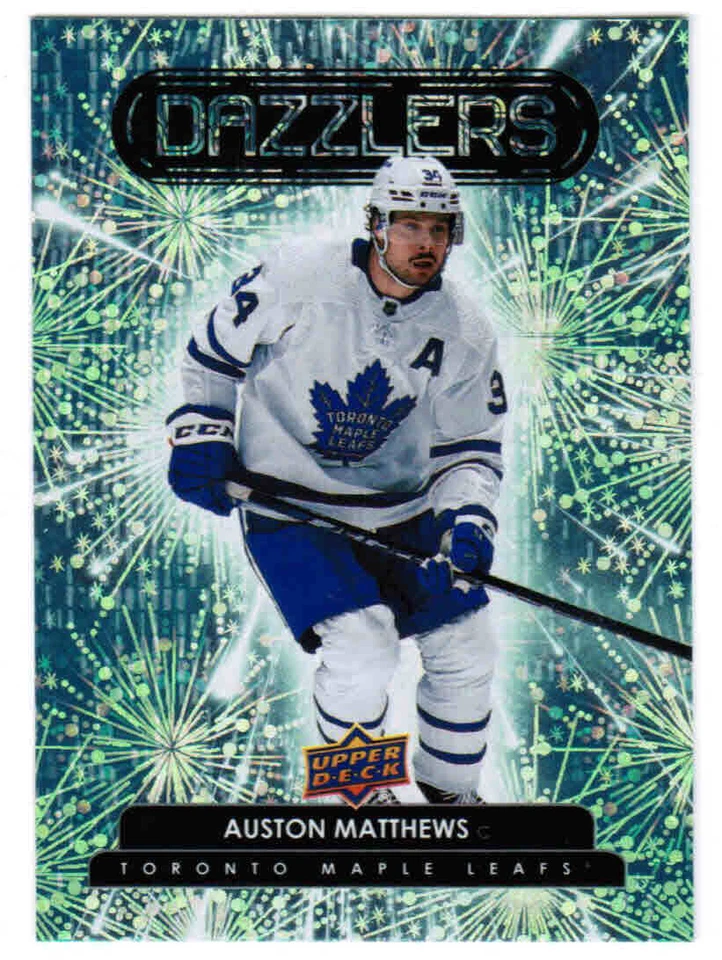 22/23 2022 UPPER DECK SERIES 1 HOCKEY DAZZLERS GREEN CARDS D-XX U-Pick From List - Image 1 of 1