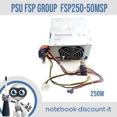 Alimentatore FSP GROUP  FSP250-50MSP  PSU Per PC DESKTOP 250w  20Pin Connector - Immagine 1 di 3