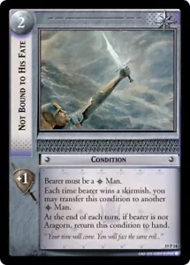 Lámina LoTR TCG Ages End Not Bound To His Fate 19P14 - Imagen 1 de 1