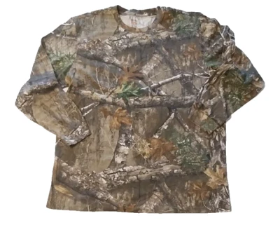 Men's MAGELLAN HUNT GEAR Realtree Camo Long Sleeve Shirt SIZE 3XLARGE - Image 1 of 3