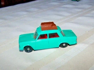 Matchbox Regular Wheels #56 Fiat 1500 brown luggage made in England Lesney NM+ - Picture 1 of 6
