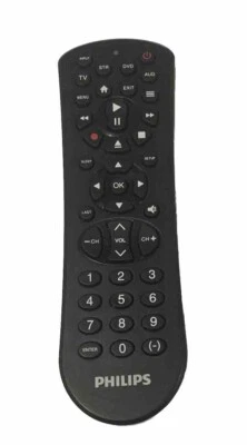 Mando a distancia universal PHILIPS SAMSUNG ROKU SRP9141A/27 compatible con 4 dispositivos PROBADO Foto 1 de 3