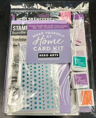 HERO ARTS JK8232 CARD MAKING KIT FLORAL FANCY