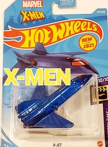X-MEN - XJET - MARVEL - HOTWHEELS - MATTEL - Picture 1 of 6