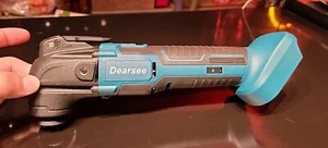 Dearsee Akkulos 21 Volt oszillierendes Werkzeug variable Geschwindigkeit einstellbar Holzbearbeitung - Bild 1 von 11