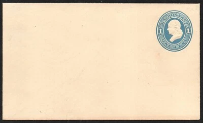 U65? UNITED STATES OF AMERICA 1c US postal stationery , unposted - Image 1 of 2