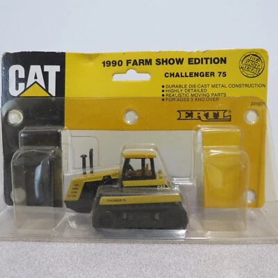 Ertl CAT Challenger 75 Track Tractor Farm Show Edition 1/64 CAT-2415-7HER-P - Image 1 of 4