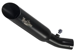 VooDoo Shorty Exhaust 2001-2006 Honda CBR 600 F4i Black - Bild 1 von 1