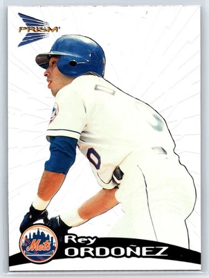 1999 Pacific Prism Rey Ordonez New York Mets #95 - Image 1 of 2