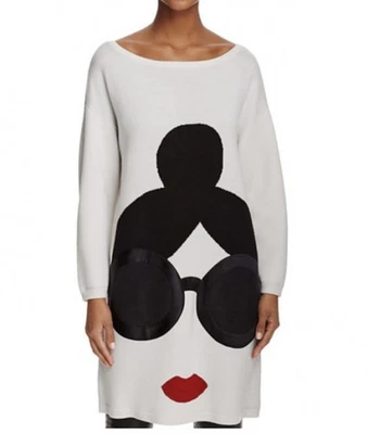 Alice + Olivia Stace Face Sweater Dress XS Mini Knit Stacey Bendet Tunic - Image 1 of 4