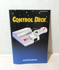 Nintendo NES Control Deck 1993 Videospiel Anleitung Booklet Manual Only  - Bild 1 von 2