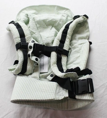 Tula Breathable Striped Seersucker Toddler Carrier JL3 Spring Green One Size NWT - Image 1 of 4