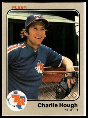 1983 Fleer #570 Charlie Hough - Image 1 of 2