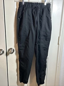 Women's Scrubstar Black Scrub Joggers XS Pockets - Picture 1 of 6