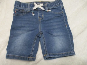 VIGOSS Girls Blue Denim Pull On Bermuda Shorts Size XS 5/6 FREE SHIPPING - Picture 1 of 3