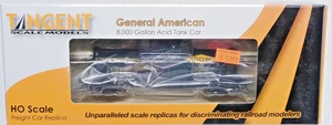 Tangent 13013-03 HO General American 8K galones ácido tanque coche GATX Dow 24961 nuevo en caja - Imagen 1 de 6