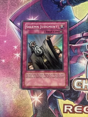 (YBL) Yu-Gi-Oh! TCG Solemn Judgment Dark Beginnings 2 DB2-EN073 Super LP - Image 1 of 2
