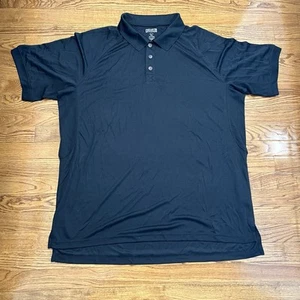 Duluth Trading Poloshirt Herren 2XL XXL Schwarz Besatz Passform Freizeit Arbeitskleidung S/S Tops - Bild 1 von 7