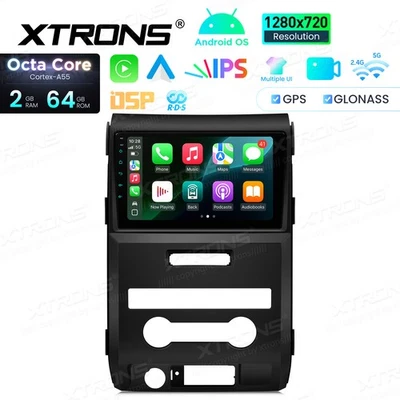 Android 14 64GB 9" Car Stereo Radio CarPlay Navi For Ford F-150 F150 2009-2014 - Image 1 of 4