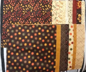 18 Stück 10x10 Herbst Herbst Stoff Quadrate Quilten Baumwolle - Bild 1 von 1