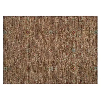 Pimentón Chantille lavable a máquina interior/exterior abstracto ACN1130 1 pie 8 pulgadas X Foto 1 de 4