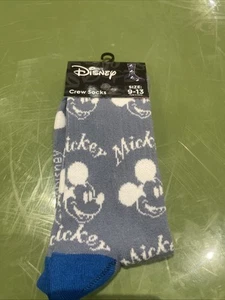 NEW ~ DISNEY ~ MICKEY MOUSE CREW SOCKS ~ SIZE 9-13 - Picture 1 of 1
