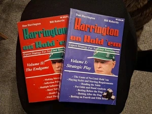 Harrington on Hold'em: Expertenstrategie für No Limit Poker Bände 1 und 2 Lot - Bild 1 von 1