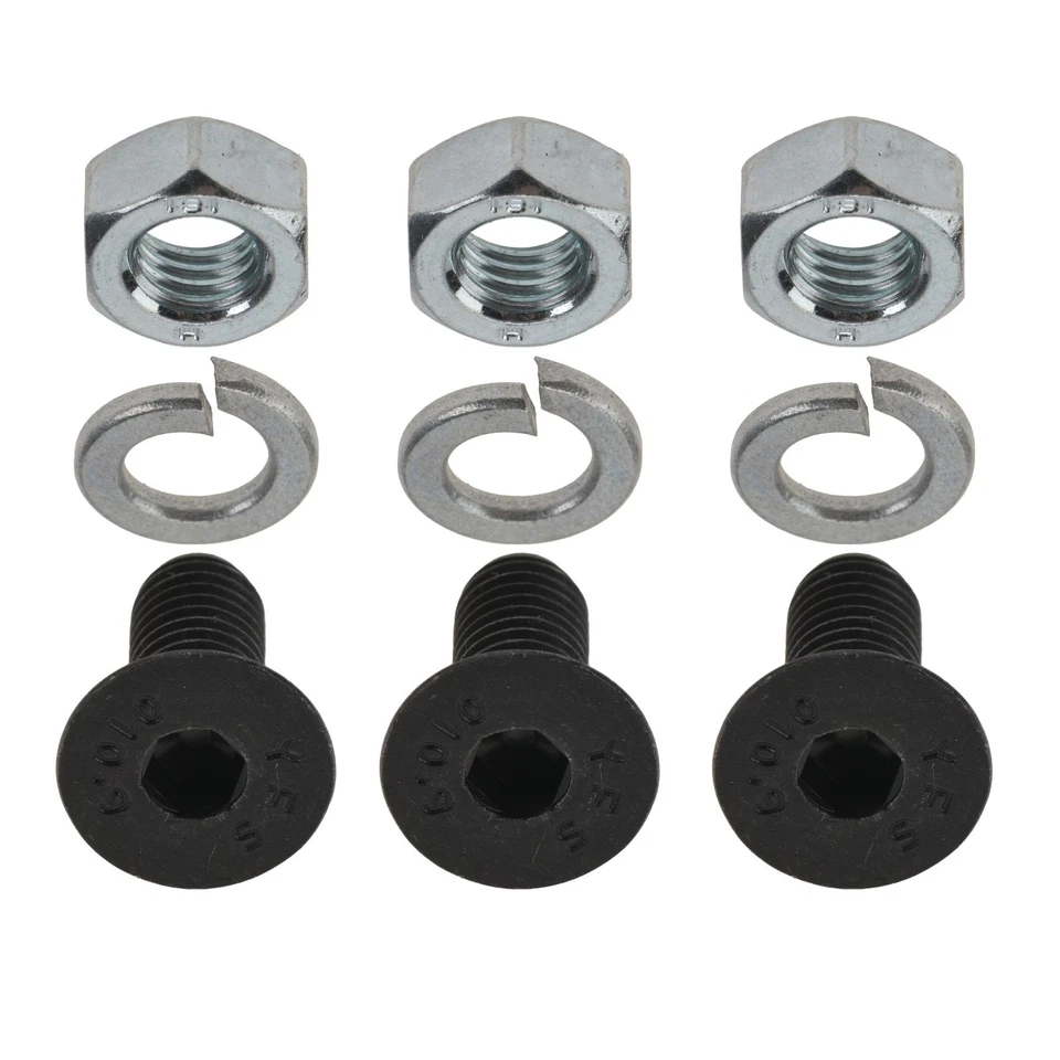 Juego de sujetadores de bisagra a puerta VW refrigerado por aire 1950-1979 (suficiente para una bisagra) Foto 1 de 4