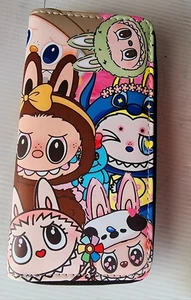 NUEVA Cartera Labubu The Monsters Tamaño Completo NO Pop Mart Cartera de Cuero Hecha a Mano - Imagen 1 de 2