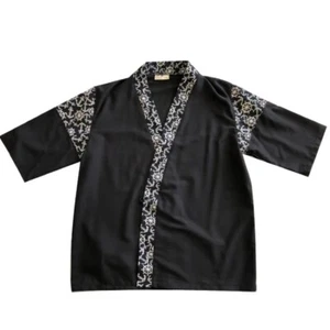 Happi Sushi Chef Coat Serving Short Kimono Sushi Chef Jacket Hotel Uniform Hot - Picture 1 of 7