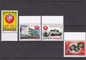 Ethiopia mnh set Red Cross Building Car 2010 - Picture 1 of 1