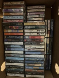 VTG Lot of 90 Cassettes: Christian, Praise, Worship, Gospel, Singing, Preaching - Picture 1 of 2