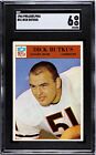 1966 Philadelphia #31 Dick Butkus Rookie SGC 6 Chicago Bears HOF Football Card