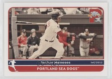2012 Grandstand Portland Sea Dogs Heiker Meneses #7.2