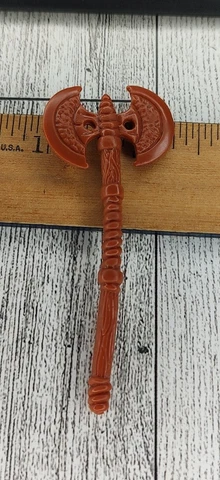 TMNT Ninja Turtles Panda Khan Battle Axe Weapon Accessory 1990 Playmates Cover