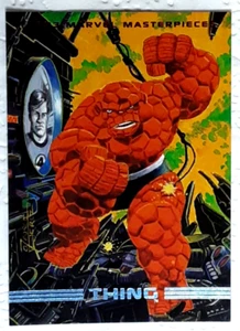 1993 Marvel Masterpieces Card 14 THING. Free New Top Loader. - Picture 1 of 3